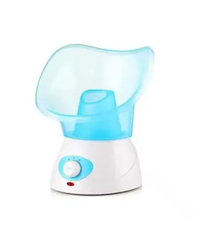 Hot fumigation of nasal organs with herbal spray for face fumigation therapy