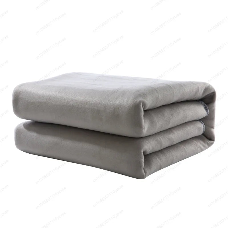 220V Electric Blanket Intelligent Switch Thicken Security Heating Pad Thermostat Blankets Body Warm Electric Flannel Mattress65W
