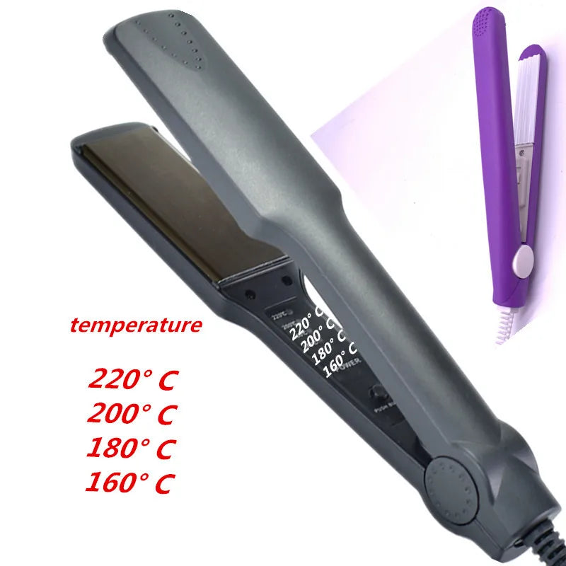 2025 Shipping Professional Straightening Irons Electric Hair Straightener Flat Iron Fast Warm Up Styling Tools