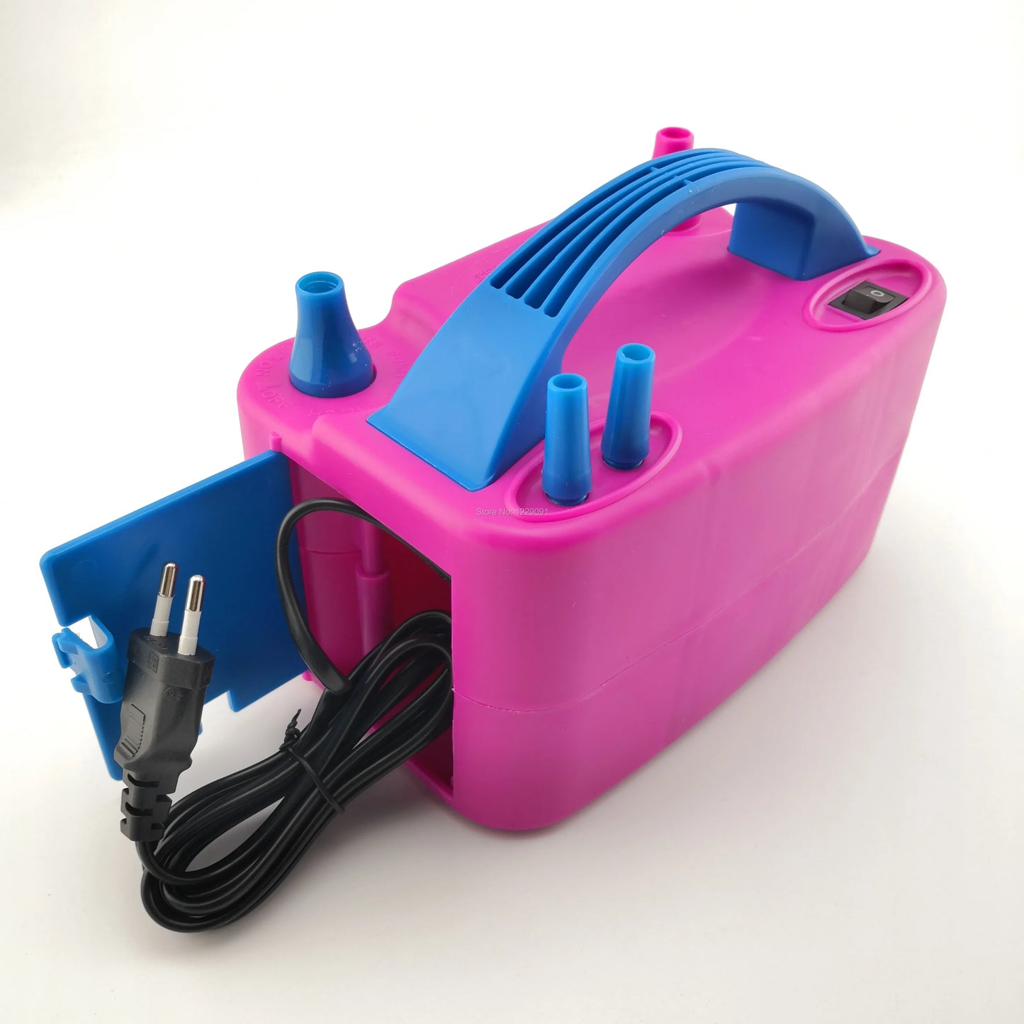 Portable mini balloon electric pump air inflator with US EU UK AU BR plug