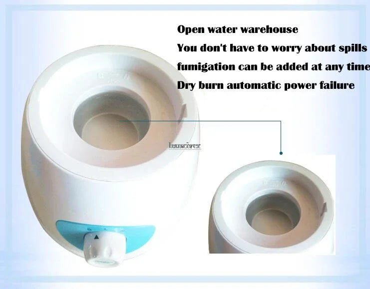 Hot fumigation of nasal organs with herbal spray for face fumigation therapy