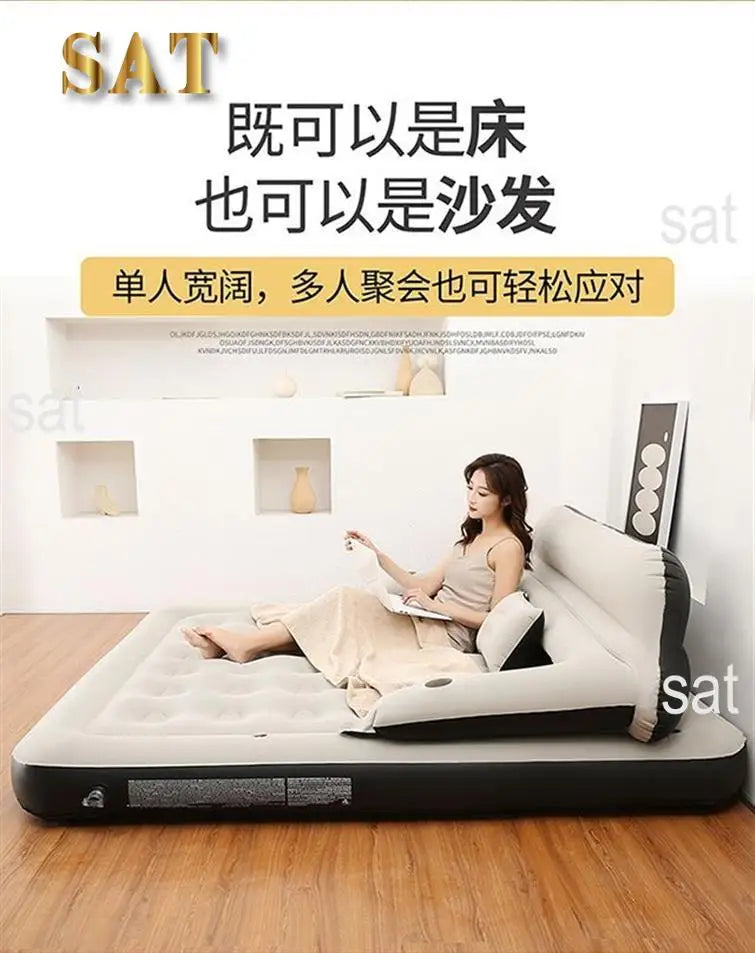 Memory Bedroom Mattress Inflatable Topper Reinforce Bed Frame Floor Mattress Sleep Japanese Colchon Individual Salon Furniture