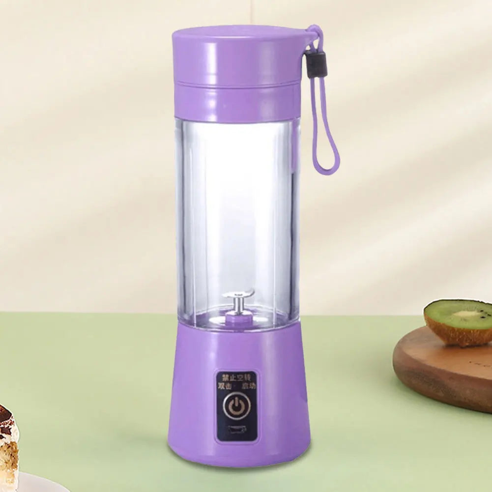 400ml Mini Electric Juicer USB Charging Automatic Fresh Squeezer Multifunctional Vegetable Juicer Blender for Home Office Travel