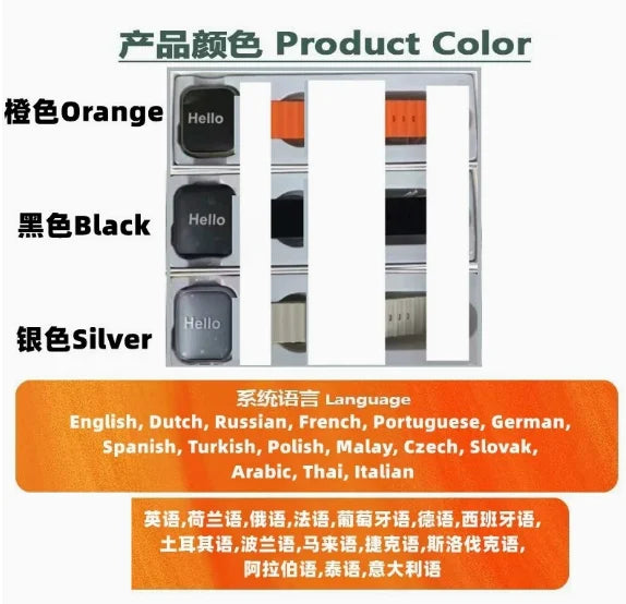 T800 ULTRA Watch Calling Multi-Function Sports Mode Smart Watch with TFT Display Silicone Band IP67 Waterproof Fitness Tracker