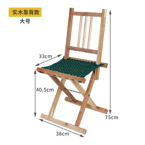 Folding Wood Step Stool Small Shoe Outdoor Space Saving Foot Stool Modern Camping Fishing Ergonomic Tabouret Patio Furniture