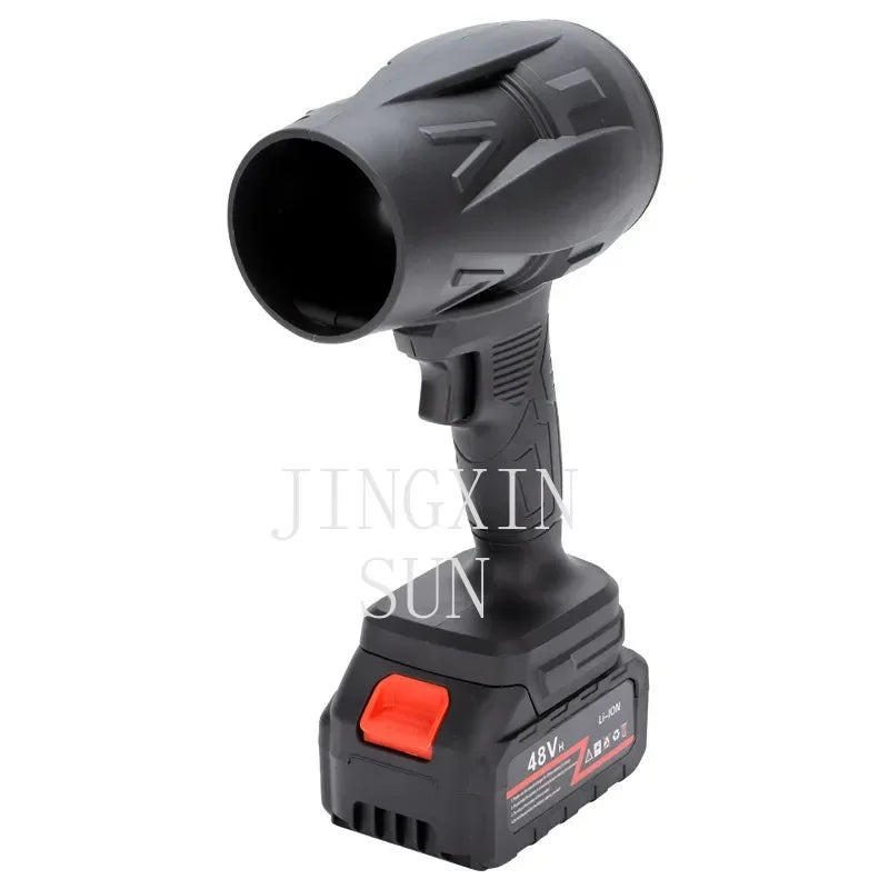 Industrial lithium battery new violent dust removal blower blowing leaves blowing water high power hair dryer dust machine