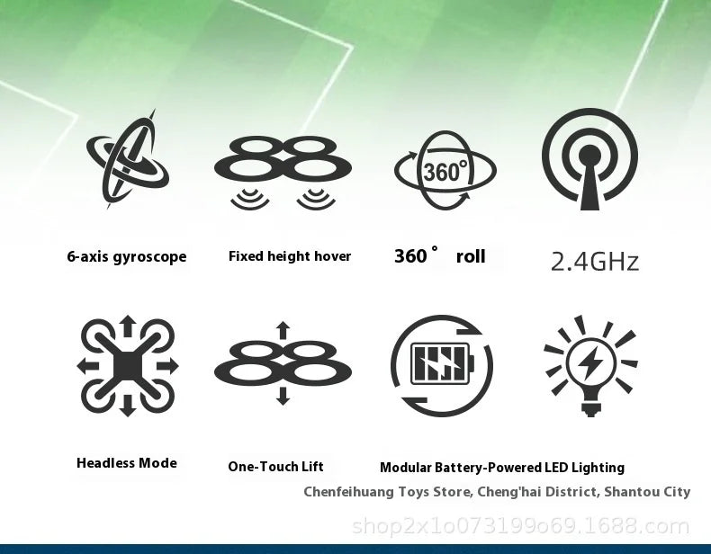Teaching Professional Football Drone For Youth Brushless Educational Competitive Flying Device Remote Control Airplane Toy
