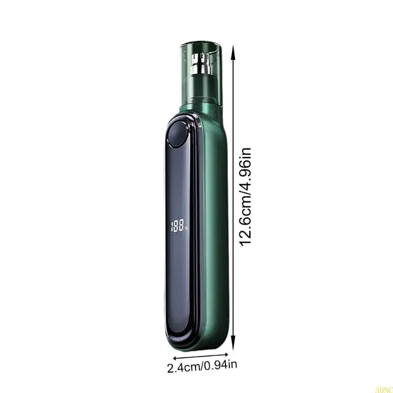 A0NC Electric Nose Hair Trimmer Men Rechargeable Anti Pinch Nose Hair Cleaning Scissor Waterproof Multifunctional Trimmer