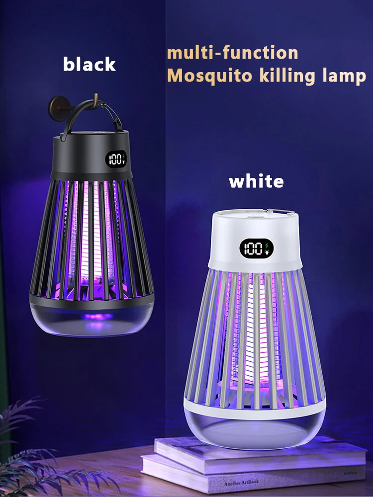 Electric Mosquito Lamp USB Charging Two-In-One Portable Mosquitoes Household portable outdoor electric shock mosquito killer