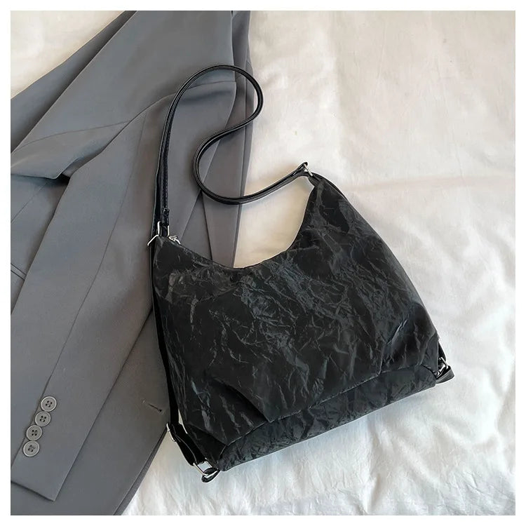 Large Capacity Bag Female Niche Design Commuter Multi-functional Fresh Butterfly Double Single Shoulder Crossbody Backpack