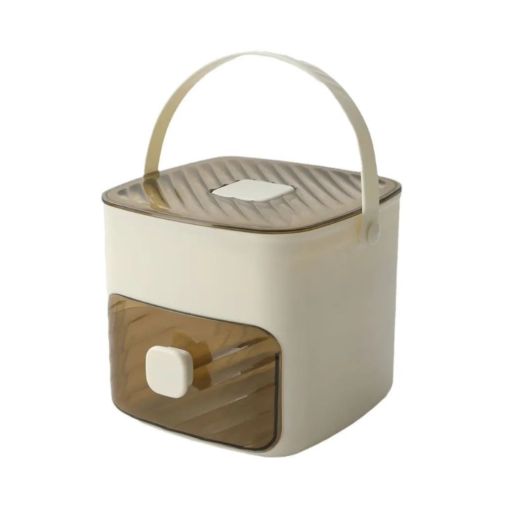 1PC ice making box press type ice mold easy to demold large capacity ice bucket camping home multifunctional ice maker