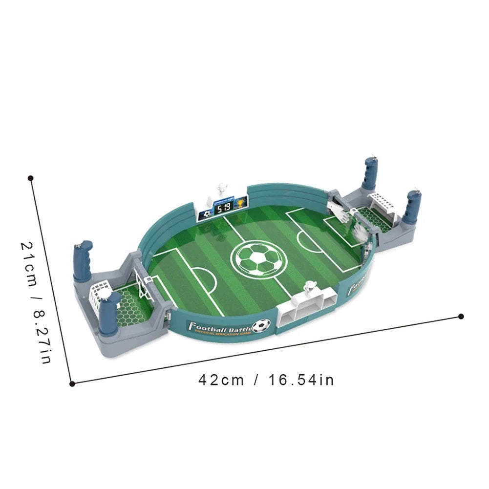 Children's Table Football Games Two-Player Footballs Soccer Board Game Ejection Parent-Child Funny Interactive Educational Toy