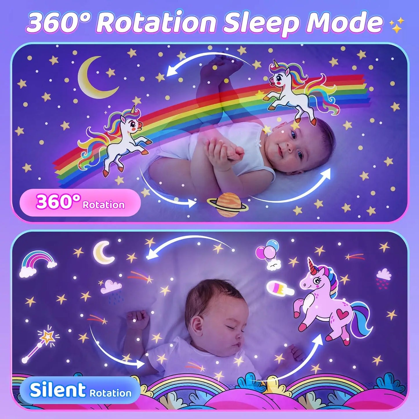 Star Projector for Kids 12 Films Star Lights for Ceiling Projector Baby Night Lamp with  Exquisite Gifts
