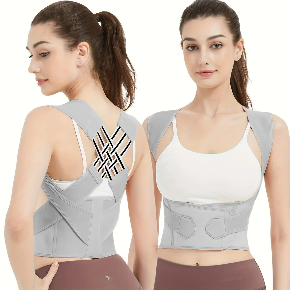 Dropshipping Back Posture Corrector Brace for Women breathable Back Posture Correction back support belt shoulder students kid
