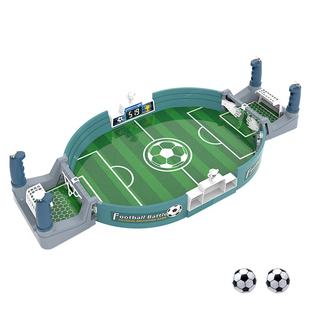 Children's Table Football Games Two-Player Footballs Soccer Board Game Ejection Parent-Child Funny Interactive Educational Toy