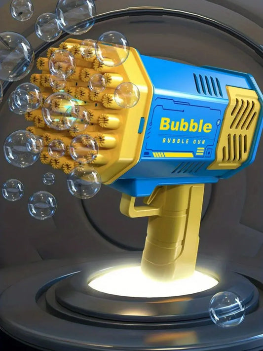 76 Hole Bubble Machine Fully Automatic Bubble Blowing Light Outdoor Bubble Machine without Battery without Bubble Water