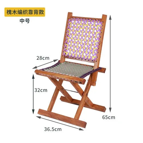 Folding Wood Step Stool Small Shoe Outdoor Space Saving Foot Stool Modern Camping Fishing Ergonomic Tabouret Patio Furniture