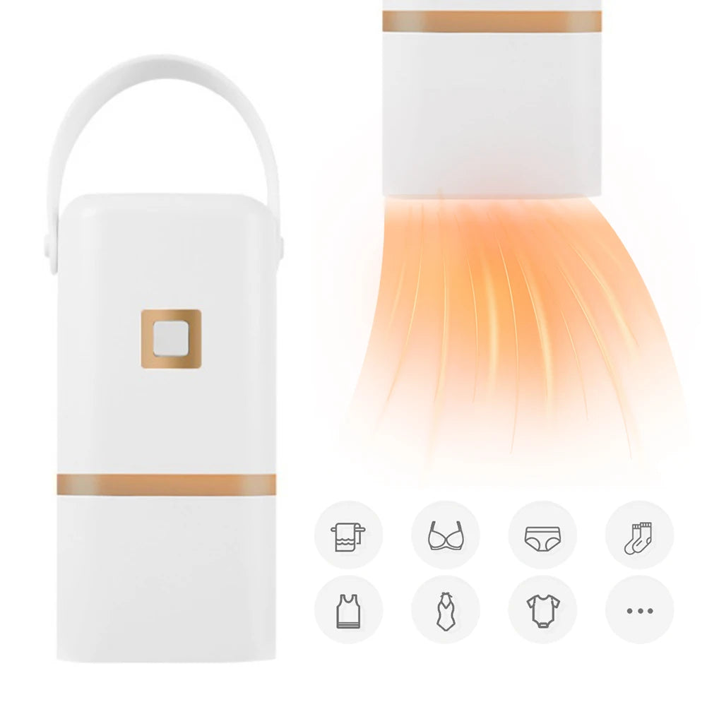 Portable Clothes Dryer for Light Clothes Underwear Baby Clothes Mini Clothes Dryer for Apartments Travel Dorm RV