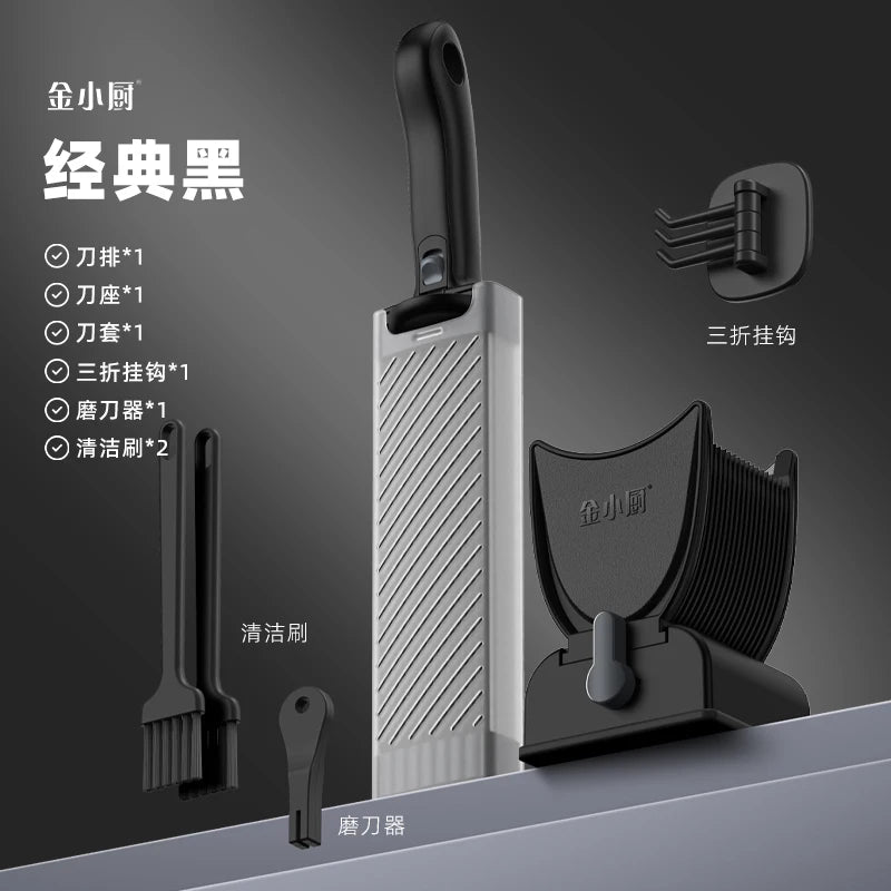 ONCE for All Meat Slicer and Knife Set for Meat Slicing , Manual Fresh Meat Cutter, Slicer for Beef, Pork, Chicken Breast