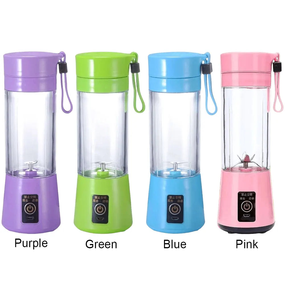 400ml Mini Electric Juicer USB Charging Automatic Fresh Squeezer Multifunctional Vegetable Juicer Blender for Home Office Travel