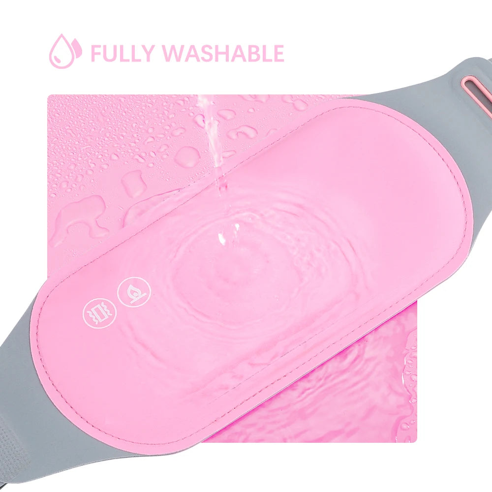 Smart Warm Palace Belt Electric Period Cramp Relief Massager Belt Menstrual Heating Pad Waist Stomach Abdominal Warm Products