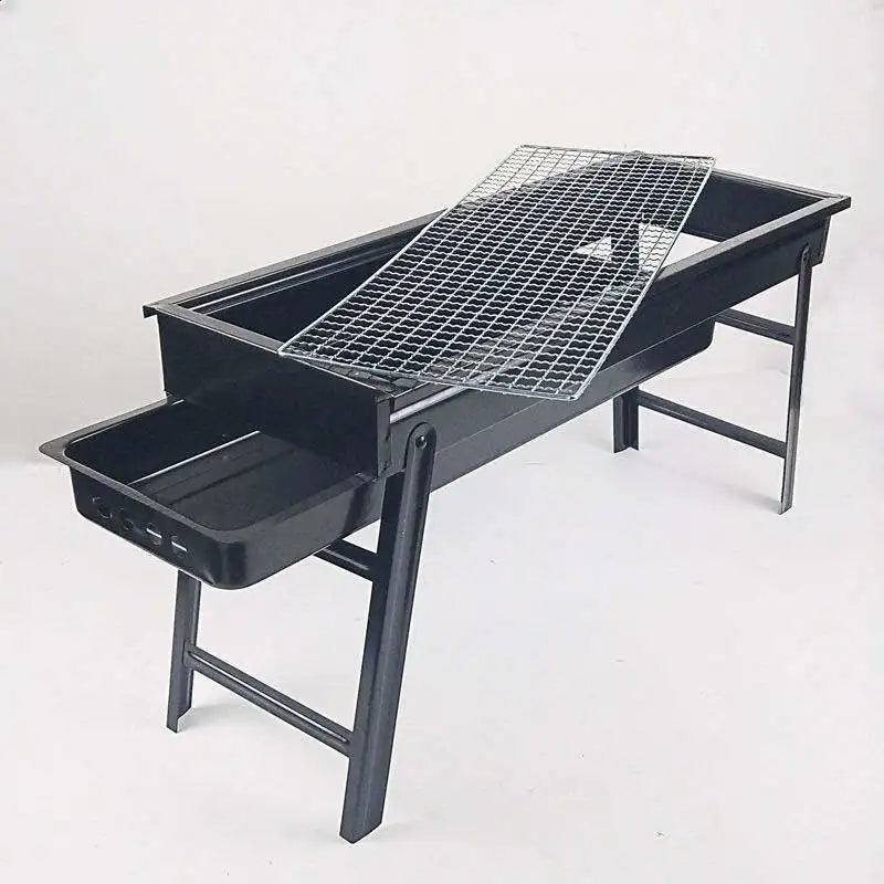 Outdoor Portable Carbon Barbecue Stove for Picnic Garden Party Cooking Terrace Camping Travel Folding Mini BBQ Grill