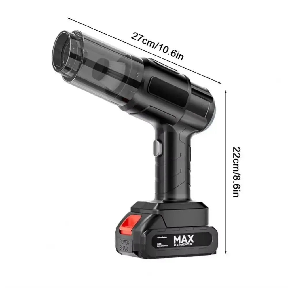 9000Pa Suction Car Vacuum Cleaner High Power 1500mAh Cordless Auto Vacuum Super Suction Multifunctional Wireless Dust Blower