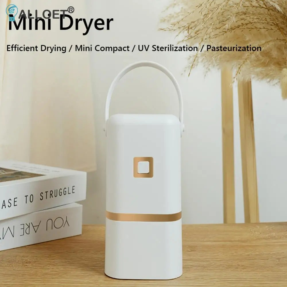 Portable Clothes Dryer for Light Clothes Underwear Baby Clothes Mini Clothes Dryer for Apartments Travel Dorm RV