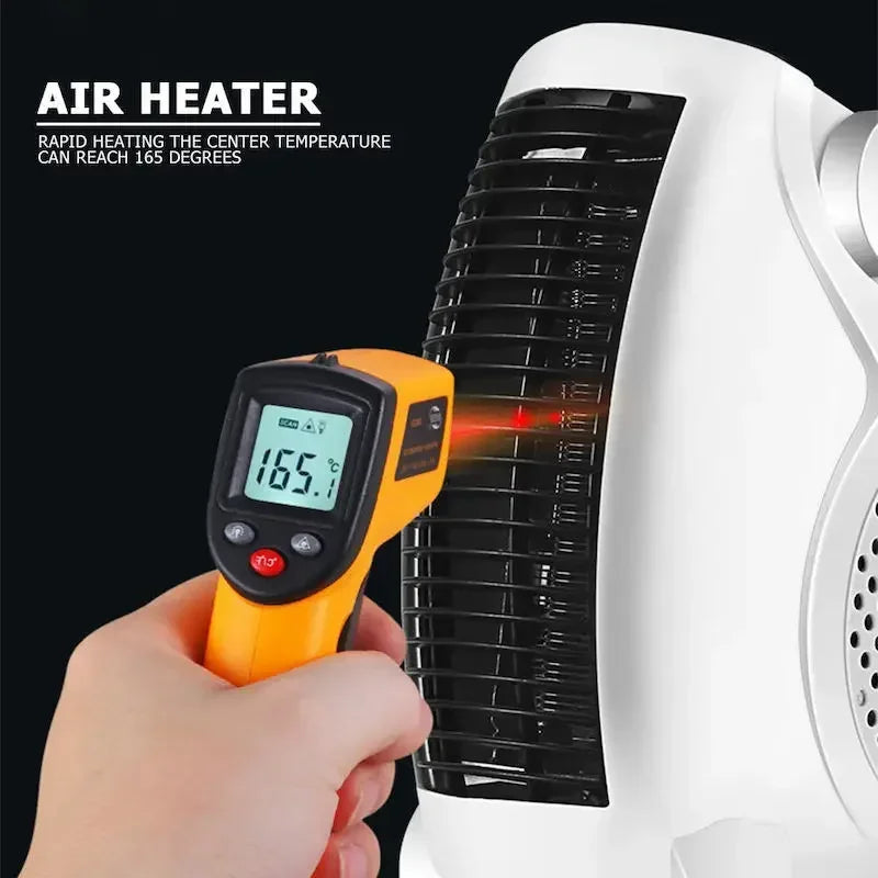 Portable Electric Heater Automatic Temperature Control Desktop Mini Fan Bedroom Heating Fast Heater Electric Air Heater Fan