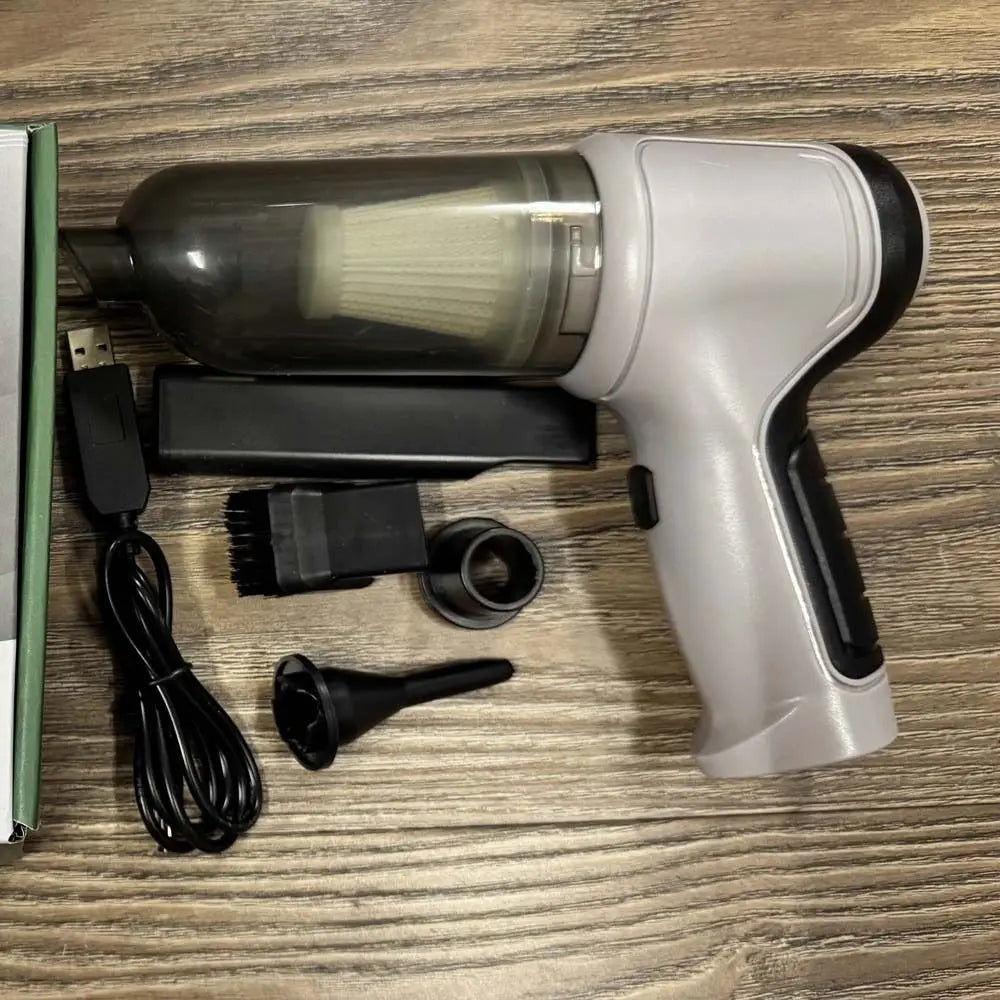 Air Suction Car Cordless Vacuum Cleaner Power All in 1 Car Dust Blower Cleaning Accessories Multifunctional Air Dust Collector