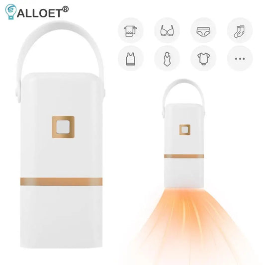 Portable Clothes Dryer for Light Clothes Underwear Baby Clothes Mini Clothes Dryer for Apartments Travel Dorm RV