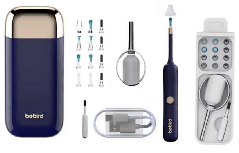 Original Bebird EarSight Plus I35R-R37R-D39R Compact All-in-1 Visual Ear Wax Remover Portable Ear Cleaner Oral Otoscope Camera
