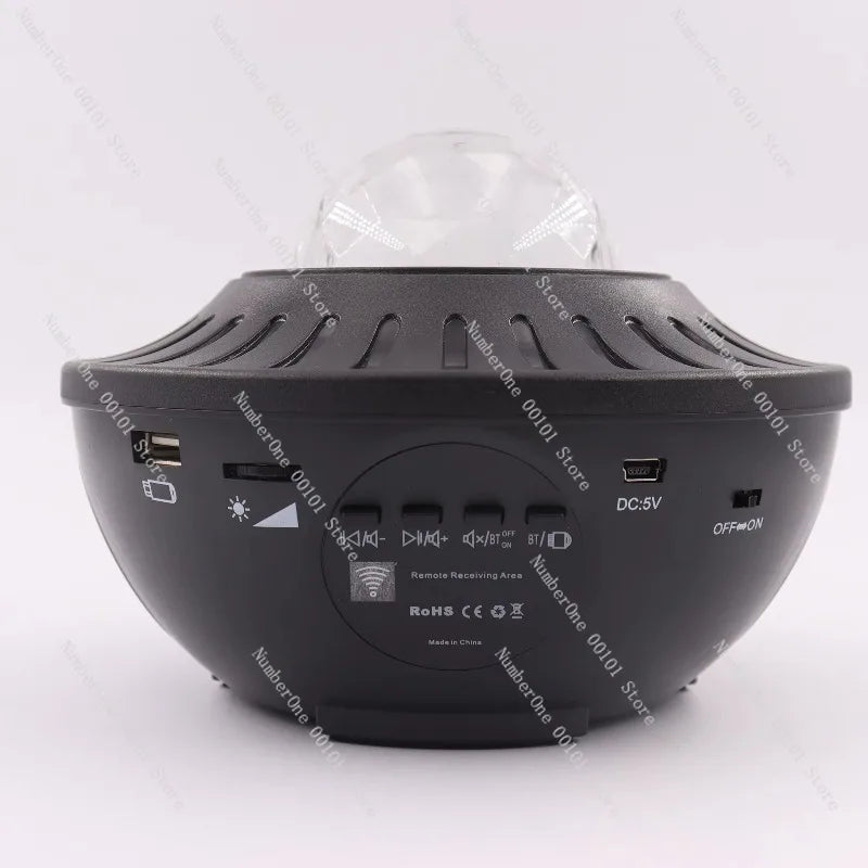 Galaxy Star Projector, Bluetooth Aurora Light for Phone, Android Space Night Light, Astronaut Decor