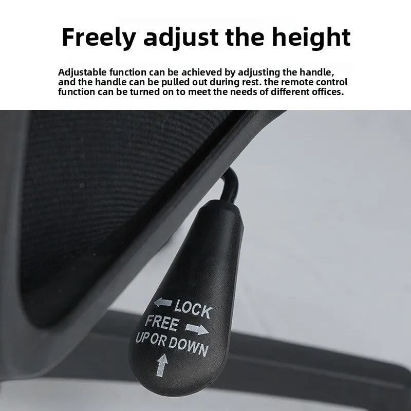 Mesh Computer  Office Bow Staff Chair Sitting Not Tired Lifting Swivel