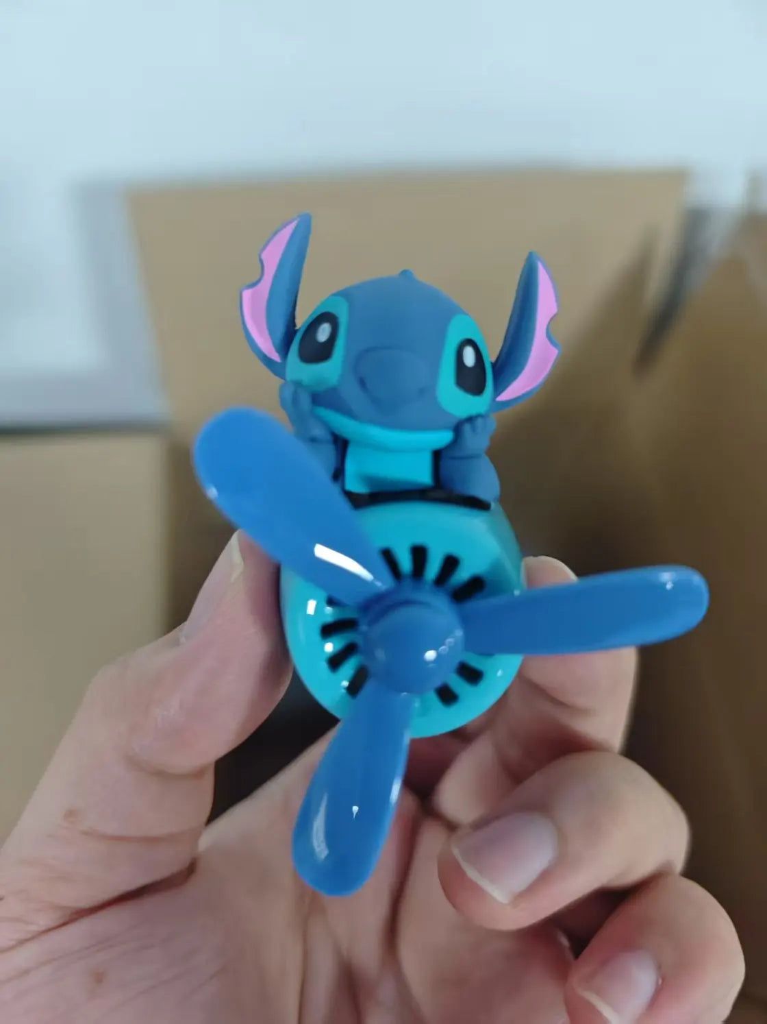 Stitch Car Air Freshener Cute Airplane Vent Clip Perfume Decor Lilo and Stitch Anime Car Accessories Gift for Kids