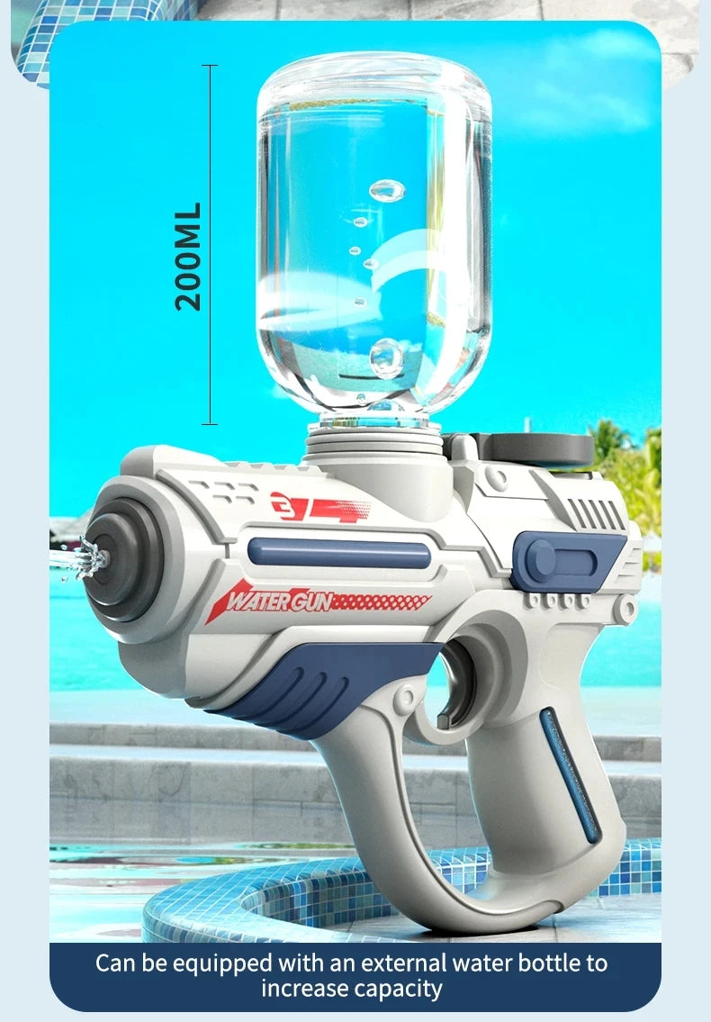 Automatic Electric Water Gun Children High-pressure Outdoor Beach Large-capacity Swimming Pool Summer Toy for Children Boy