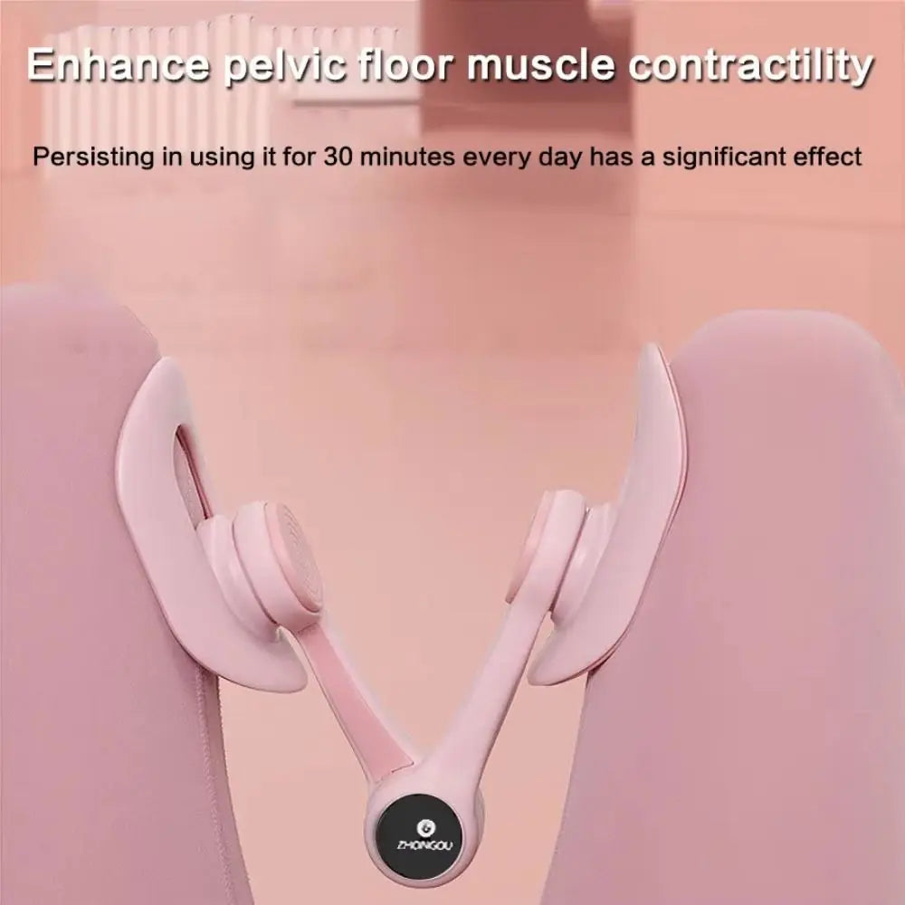 Non-Slip Thigh Master with Counter 360° Rotatable LCD Display Pelvic Floor Muscle Trainer Portable Ergonomic Shape
