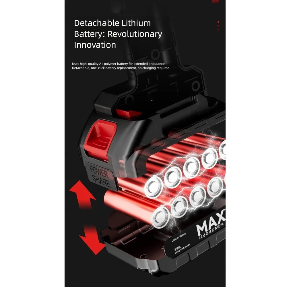 9000Pa Suction Car Vacuum Cleaner High Power 1500mAh Cordless Auto Vacuum Super Suction Multifunctional Wireless Dust Blower