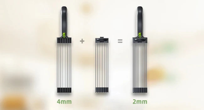 ONCE for All Meat Slicer and Knife Set for Meat Slicing , Manual Fresh Meat Cutter, Slicer for Beef, Pork, Chicken Breast