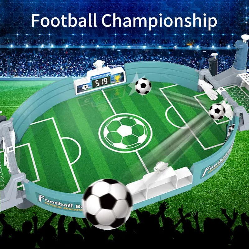 Children's Table Football Games Two-Player Footballs Soccer Board Game Ejection Parent-Child Funny Interactive Educational Toy