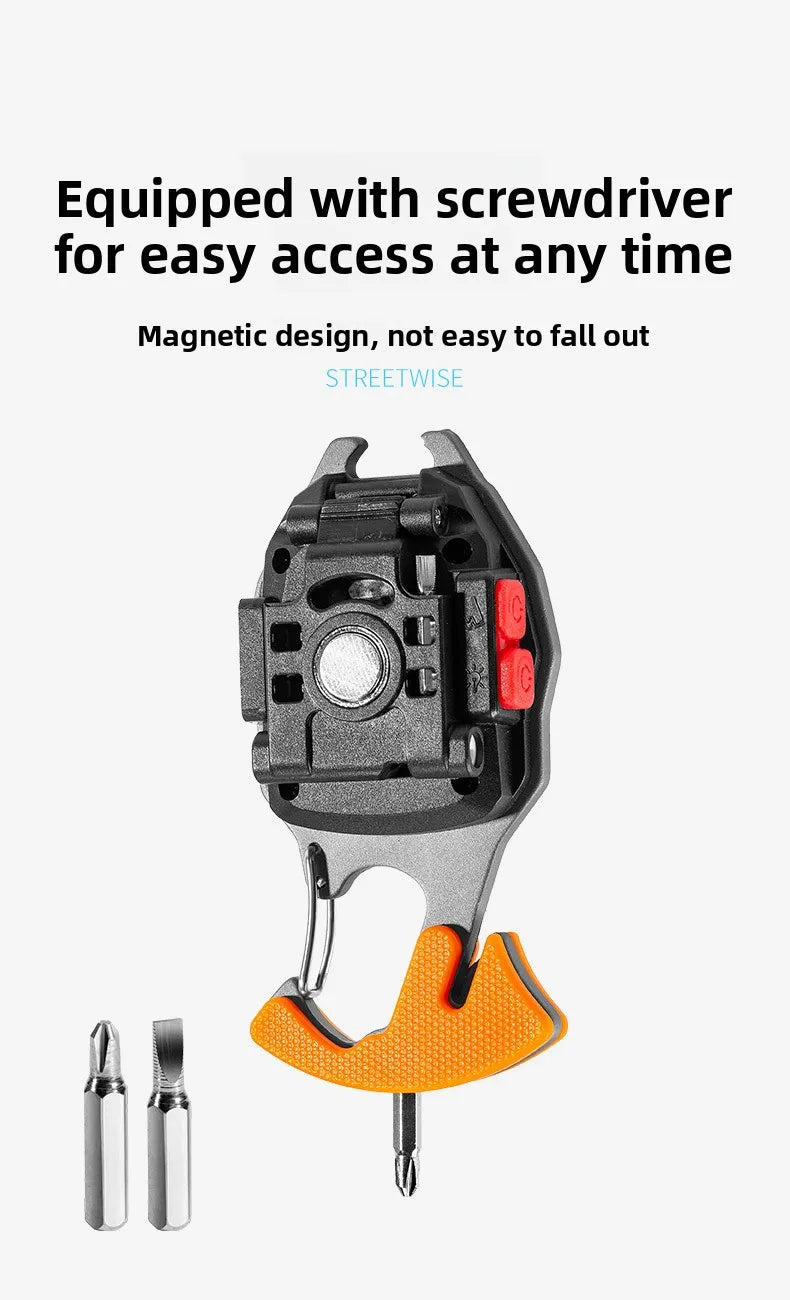 COB keychain work light multifunctional cigarette lighter charging portable camping LED strong light mini camping light