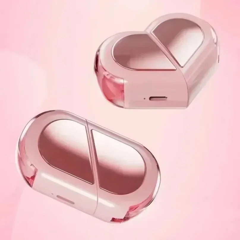 2025 Rotatable Love Heart Shaped Charging Case Low Latency Headphones NEW K520 Wireless Stereo Earbuds EarphoneFor Phone Tablet