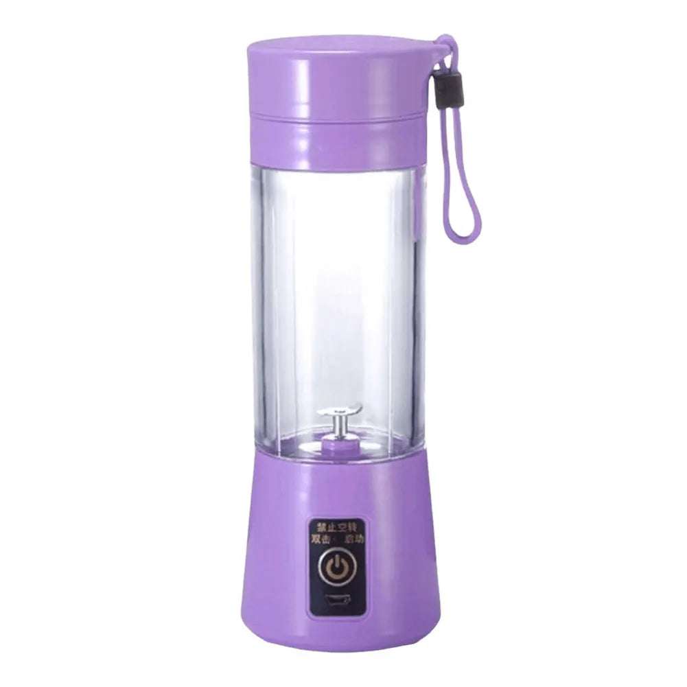 400ml Mini Electric Juicer USB Charging Automatic Fresh Squeezer Multifunctional Vegetable Juicer Blender for Home Office Travel