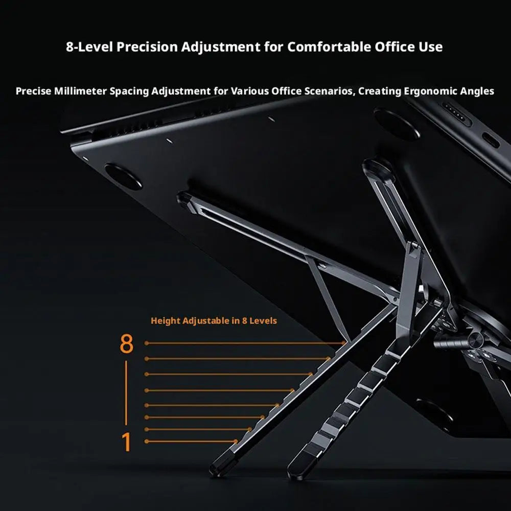 Phone Tablet Magnetic Stand Aluminum Alloy Stand Foldable Tripod Travel Portable Multi-functional Desk Holder For Laptop R7D8