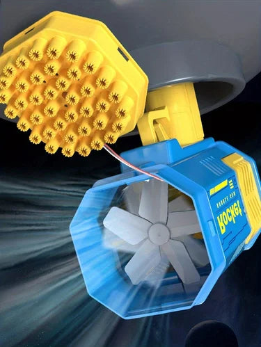 76 Hole Bubble Machine Fully Automatic Bubble Blowing Light Outdoor Bubble Machine without Battery without Bubble Water