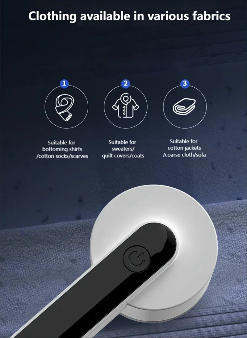 Household Clothing Lint Remover Fabric Shaver Removes Hairs For Cleaning Take Out of Clothes From Home Cat Electric Tools Garden