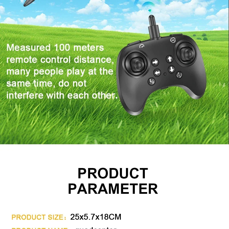 2.4G remote control fighter electric foam glider stunt tumbling UAV hovering helicopter with LED colorful lights aircraft model