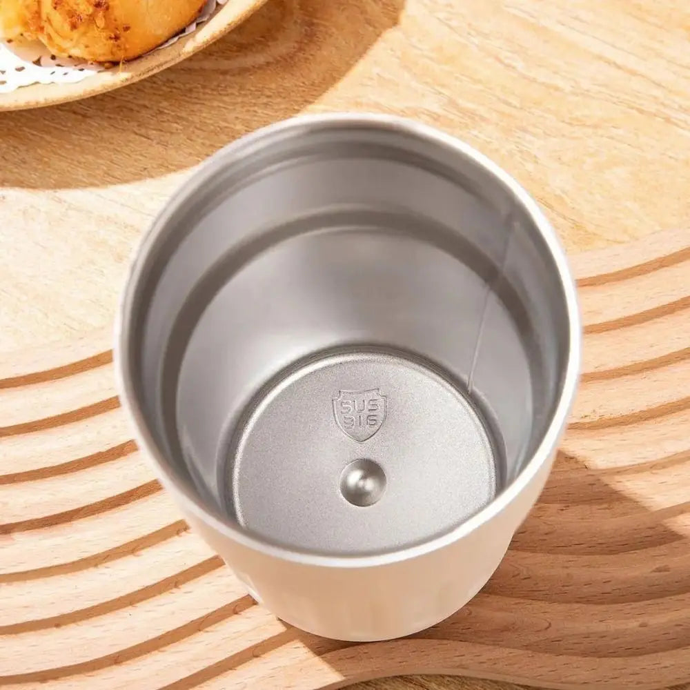 Gift 450ML Thermal Water Bottle Portable Large Capacity Coffee Thermos Cup Digital Intelligent Drinking Bottle Kitchen Supplies