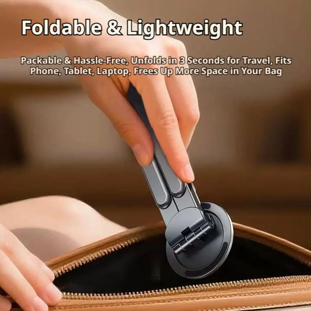Phone Tablet Magnetic Stand Aluminum Alloy Stand Foldable Tripod Travel Portable Multi-functional Desk Holder For Laptop R7D8
