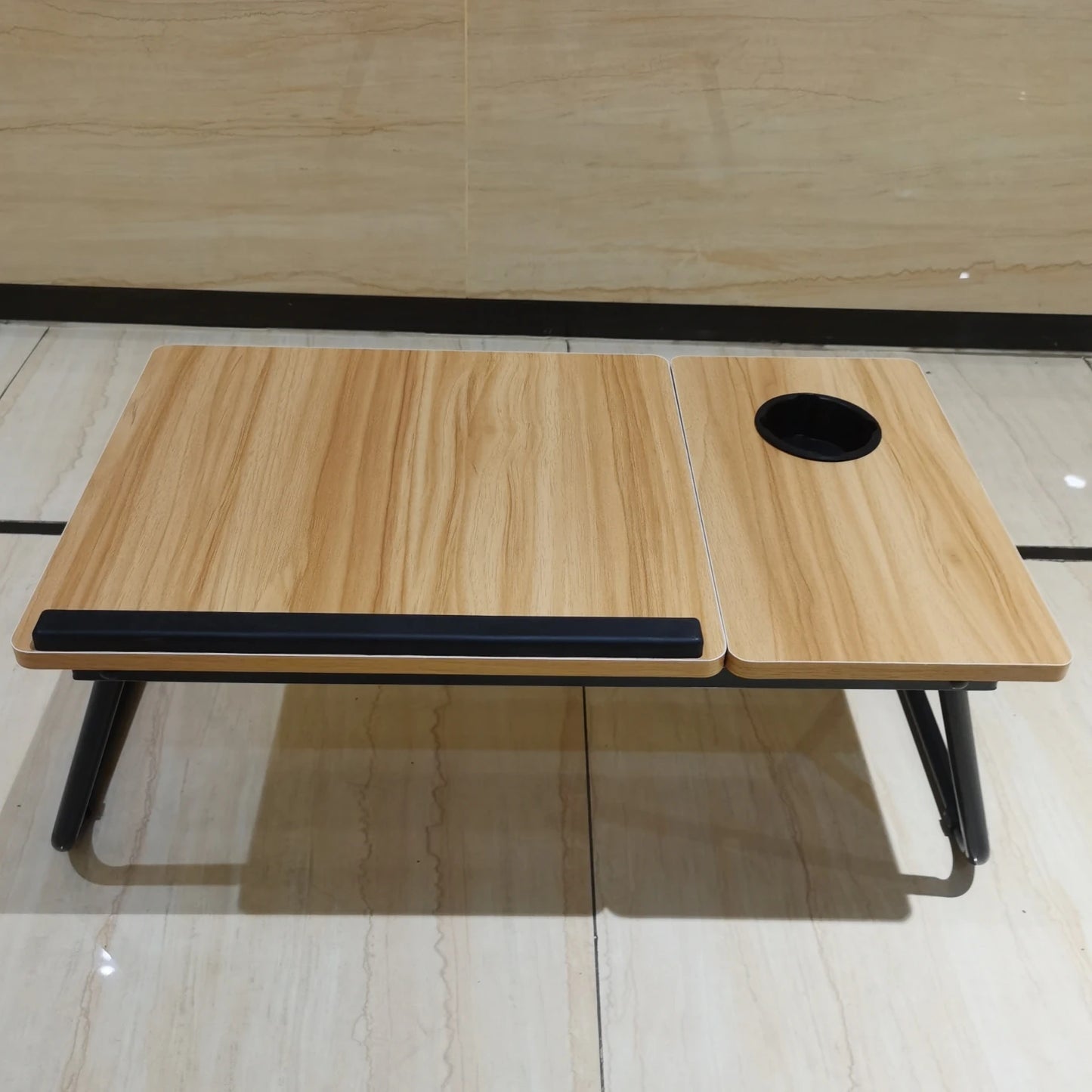 Adjustable Portable Breakfast Service Bed Tray Laptop Desk with Tilt